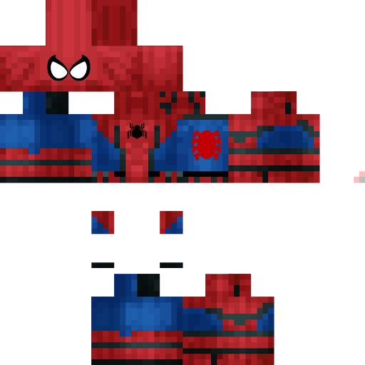 Total 74+ imagen spiderman skin mcpe